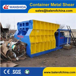 China WANSHIDA Waste Scrap Steel Container Metal Shear Cutting Machine China manufacturer wholesale