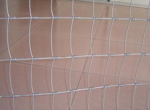 China Woven Field Fence With Hot Dipped Galvanized Hinge Joint Knot / Fixed Knot wholesale