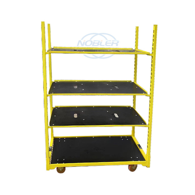 Pull Net Dutch Flower Trolley Hot Dip Galvanized Material Standard Hole Plate