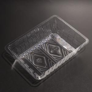 China BPA Free Disposable PET Food Plate Tray With Customized Printing wholesale