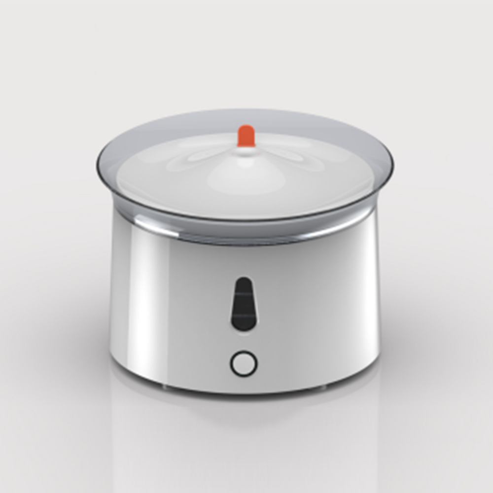 2.5L ABS Automatic Pet Water Dispenser with Purify System and Led Water Lever Indicator