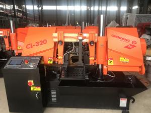 China Auto Feed Bandsaw Iron Cutting Band Saw Machine CL-320 wholesale