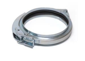 China Zinc Plated Quick Release Pipe Clamp Carbon Steel 8 Inch wholesale