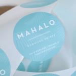 Waterproof Round Personalised Business Stickers