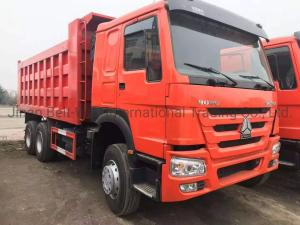 China 351-450hp HOWO 6X4 16 20 Cubic Meter 10 Wheel Tipper Truck with Tubeless Tire Design wholesale