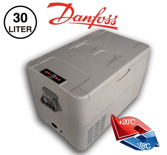 Mini 30L DC freezer solar fridge freezer AC/DC compressor fridge-Danfoss compressor-DC portable freezer