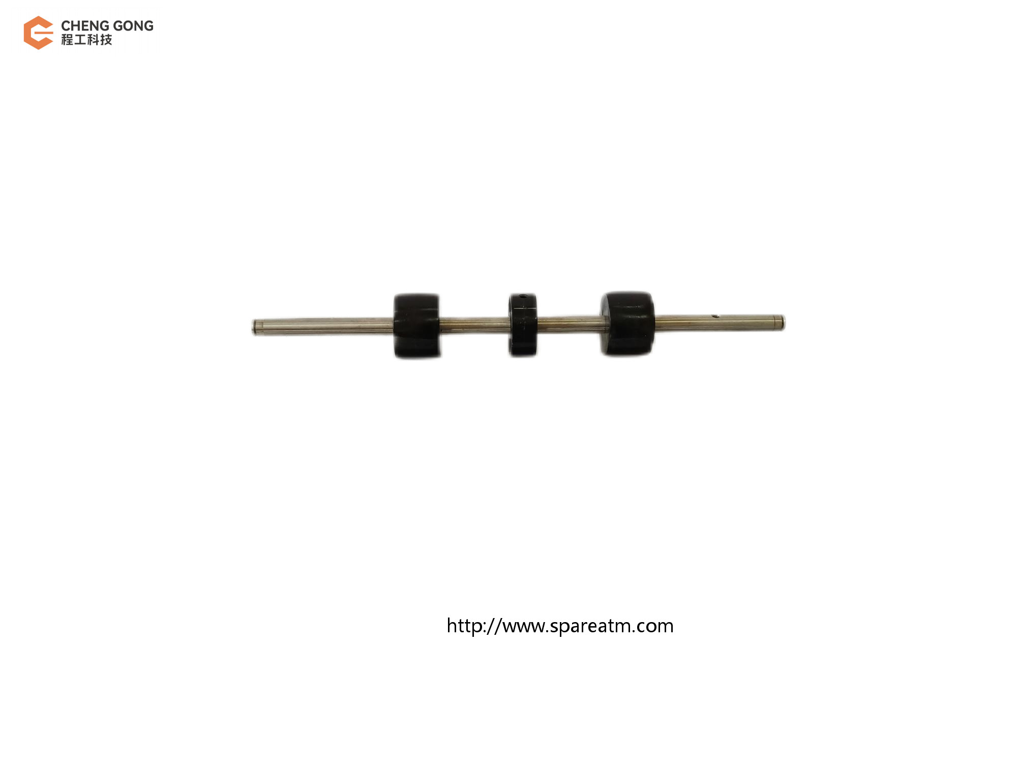 ATM Machine Spare Parts Hyosung 5600T Channel Large Pulley Shaft Assembly 3 Groove HS05600T3PT015