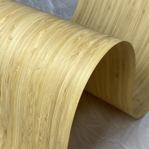 China Unfinished Bamboo Wood Veneer Mildewproof Durable For Flooring wholesale