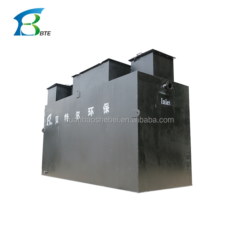 School Wastewater Treatment Carbon Steel Septic Tank With For Building Material Shops