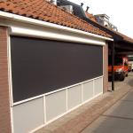 Rainproof Outdoor Zip Track Blinds Suitable For Outdoor Residential Or