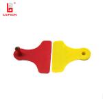 TPU 60mm 58mm Bovine Cow Livestock Ear Tags Customized Color Non Toxic
