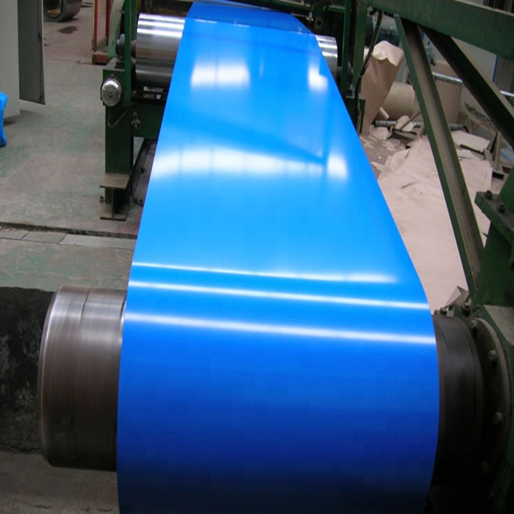 Surface Hardness ≥60HRB Color Coated Steel Coil With Inner Diameter 508mm / 610mm