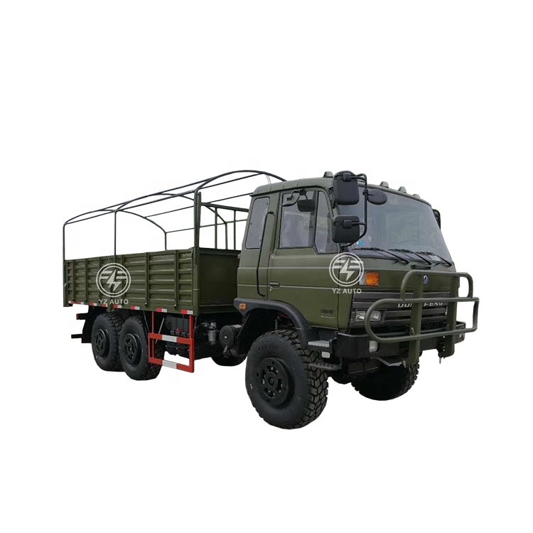 6x6 All Wheel Drive Pickup Cargo Truck with 4.2-5.3m Cargo Tank Length and 16050 GVW