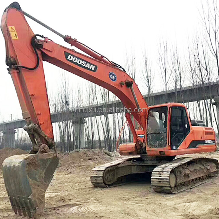 used excavator doosan dh225 on sale /low working hours used doosan dh225 in china Shanghai