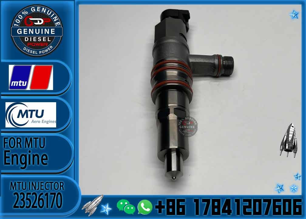 New fuel injection system parts fuel injector 23526170 for MBE 4000 Engines