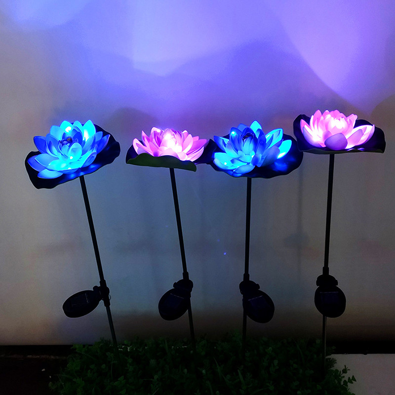 IP65 Outdoor Solar Garden Lights Water Resistant For Theme Park Landscape