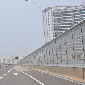 China 2mm 4x8ft Acrylic Railway Sound Barrier Noise Reducing Fence wholesale
