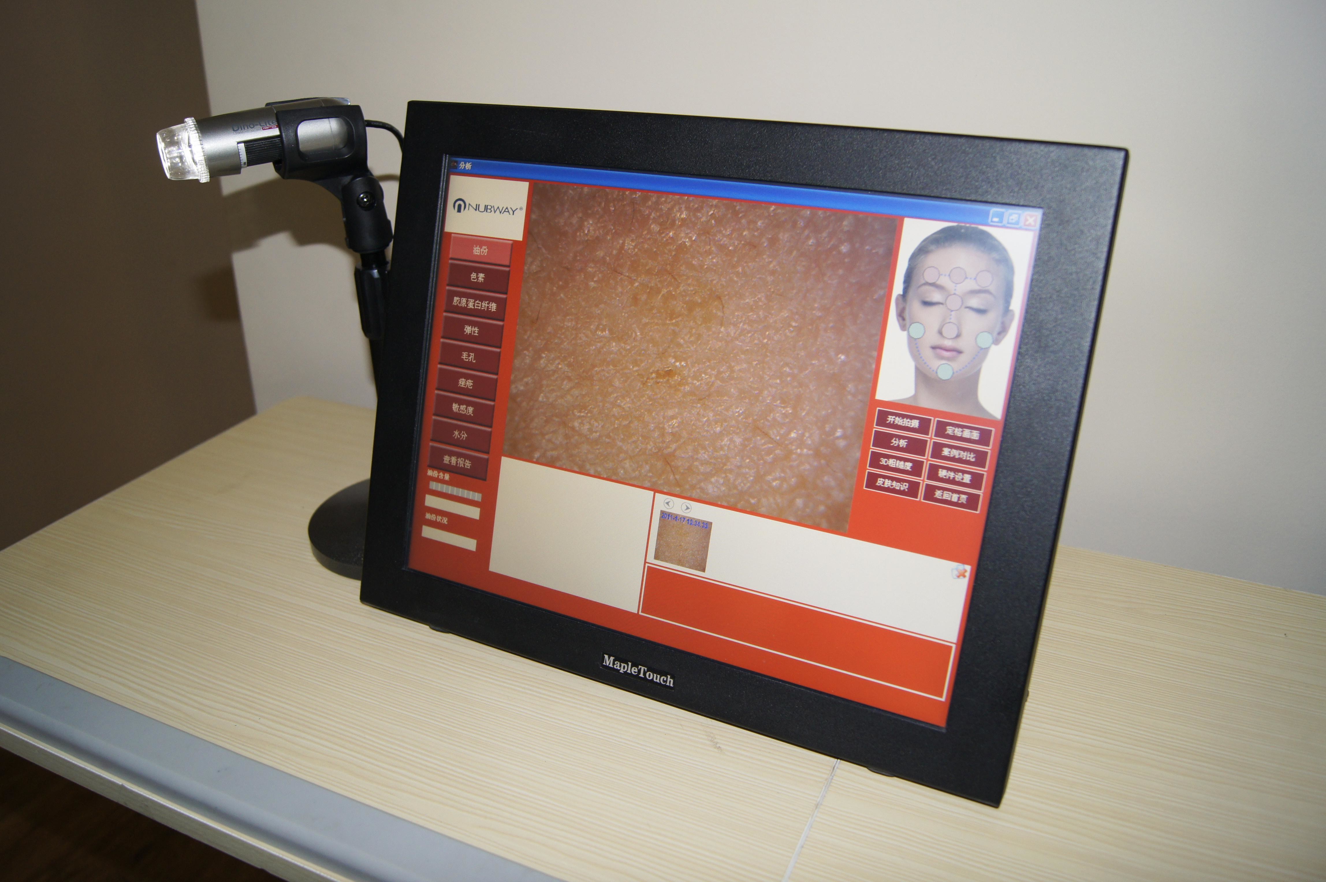 2017 First class hair skin analyzer machine / scalp analyzer equipment for beauty salon