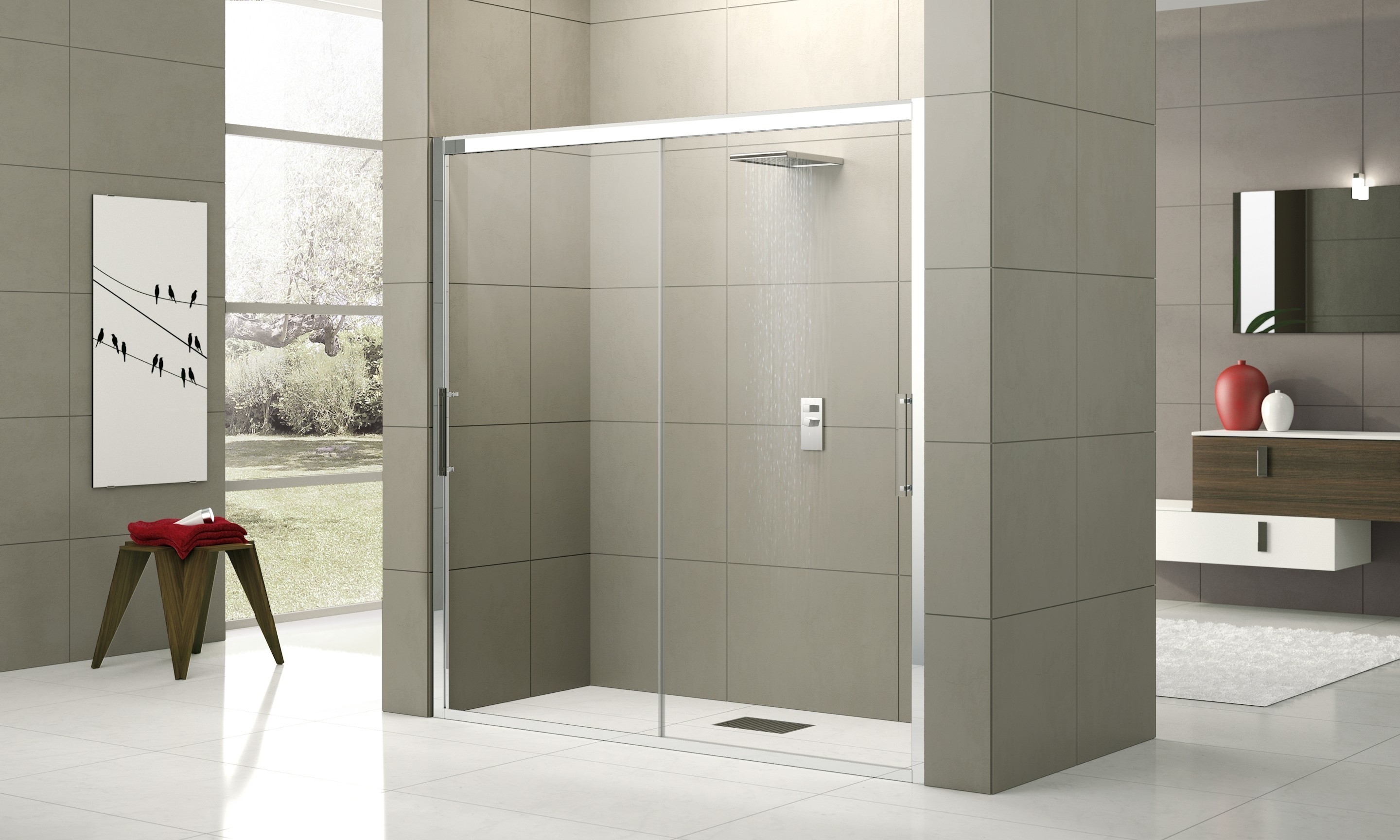 DUSCHKABINEN, WELLNESSDUSCHEN, DUSCHWANNEN, shower cabin