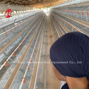 China Manual A Frame Layer Battery Cage System Semi Automatic Emily wholesale