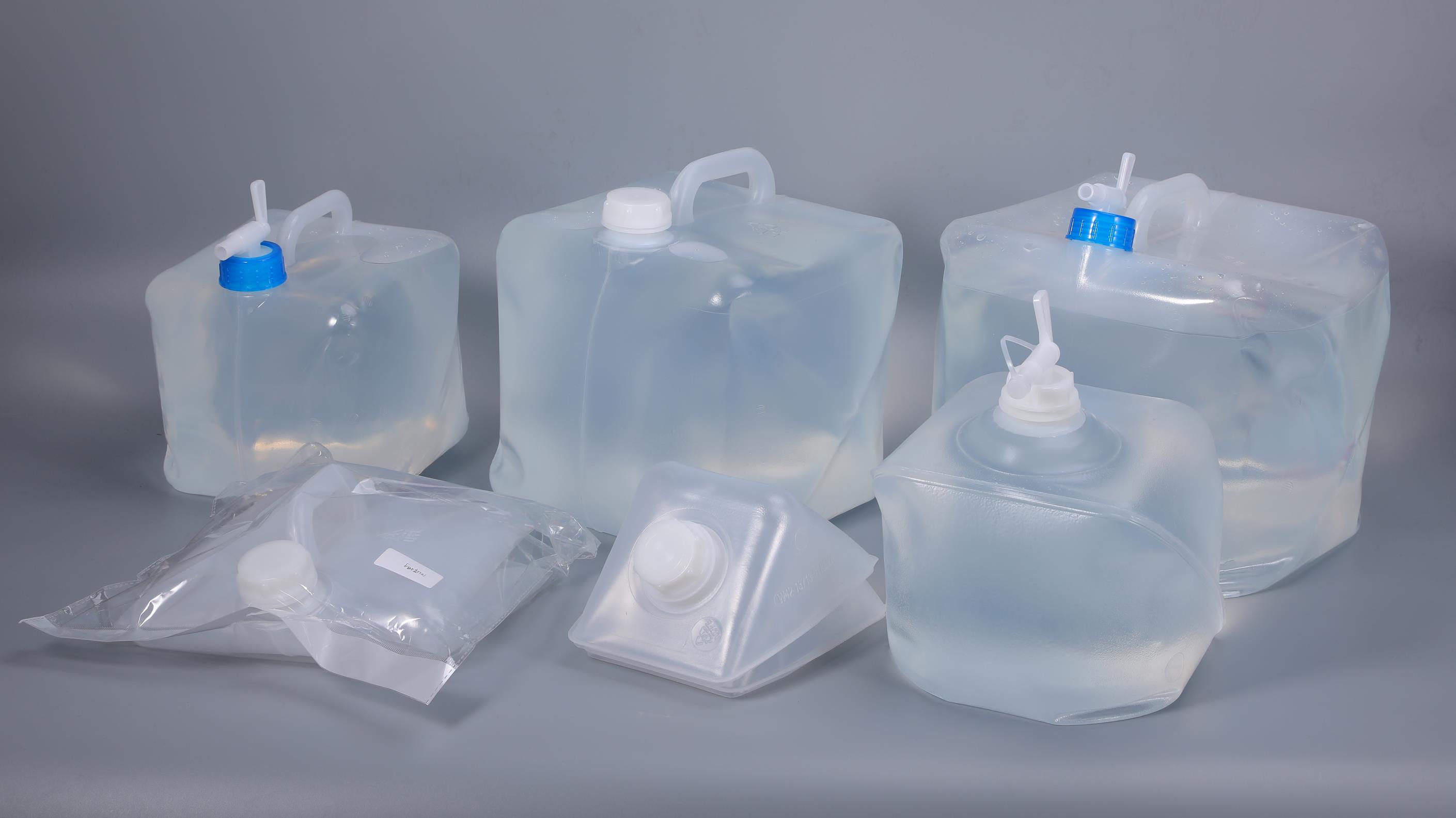 Acrylic Plastic Ice Bucket 8 Liter White / Yellow Color