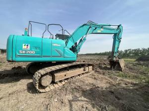 China SK200D Used Kobelco Excavators Second Hand Crawler Excavator 0.93m3 Bucket wholesale