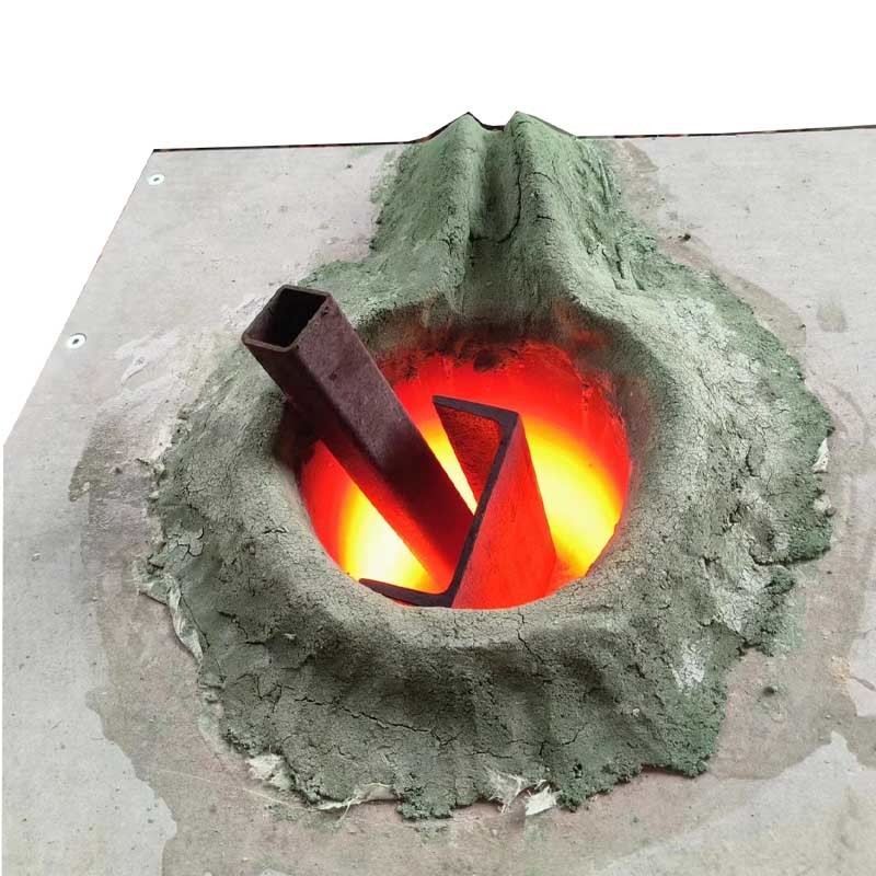 Induction melting a wide variety of materials, including ferrous and non-ferrous metals