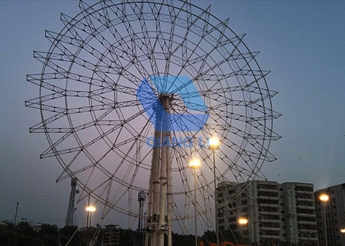 Quality Popular Amusement Park Ferris Wheel 50m Different Models Mechanical Structures for sale
