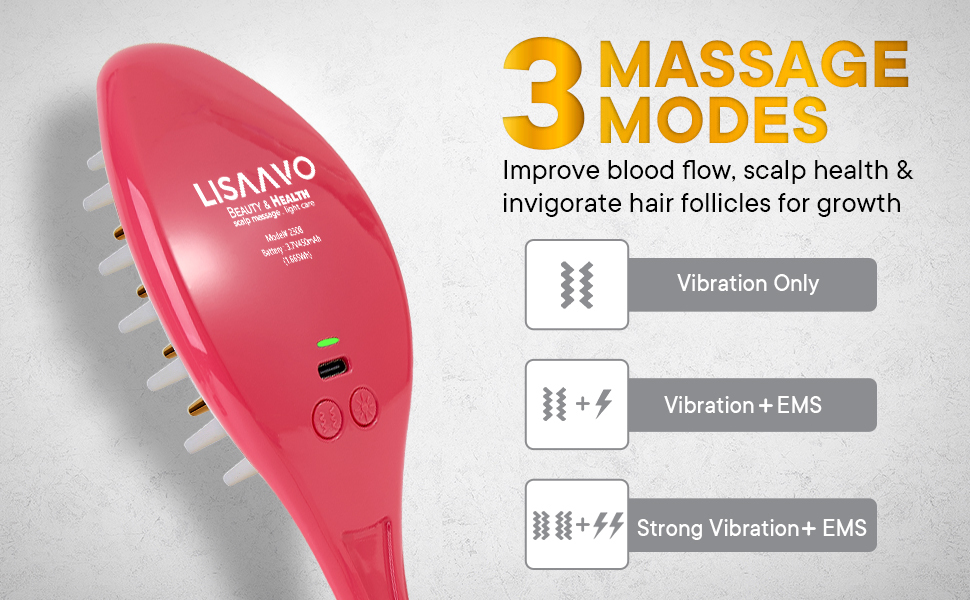 Scalp Massage Brush packaging