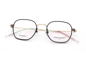 China Full Frame Unisex Elliptic Beta Titanium Glasses Model ZTO 9203 wholesale