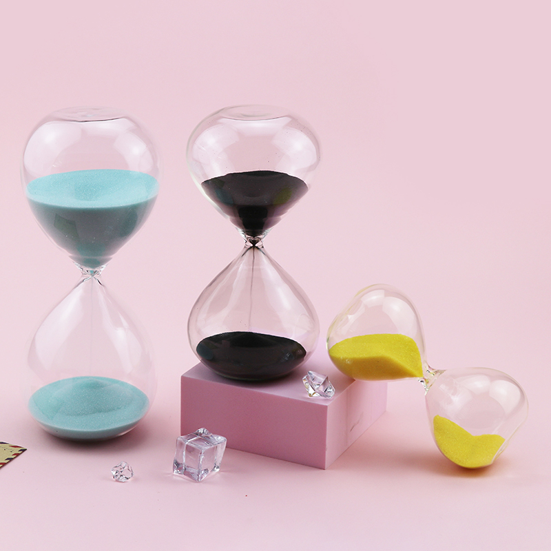 Flat Sand Timer 5 Minute 10 Minute 30 Minute Color Customized