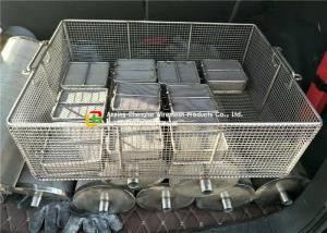 China Stainless Steel Mesh Filter Baskets , Kitchenware Basket Screen Filter wholesale
