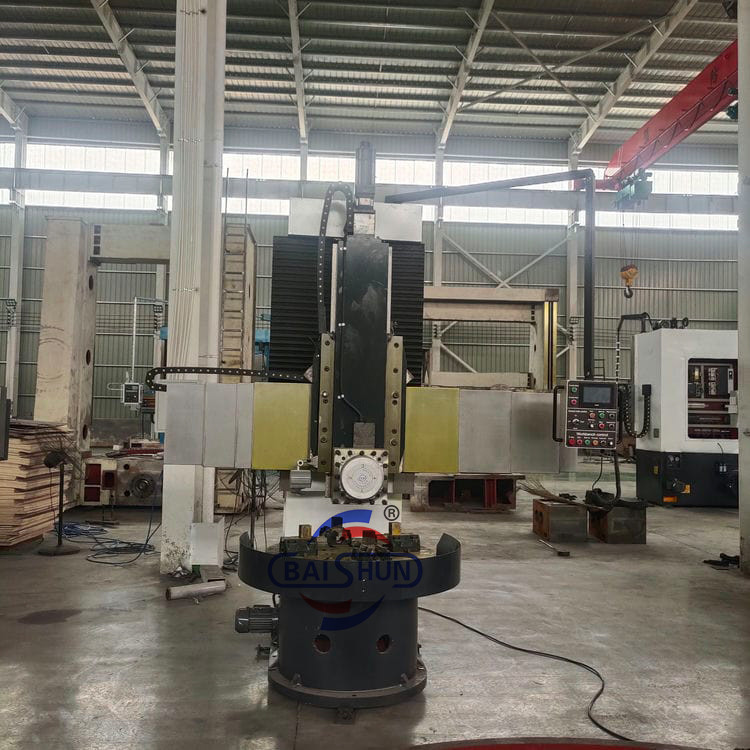 CNC Vertical Lathe Machine For Valve Pump Flange Model CK5112,CK5116,CK5120