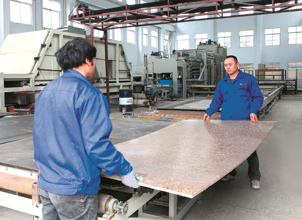 Colourful Surface Waterproof Fiberboard , Cloth Cover Natural Fiber Water Resistant Wall Board