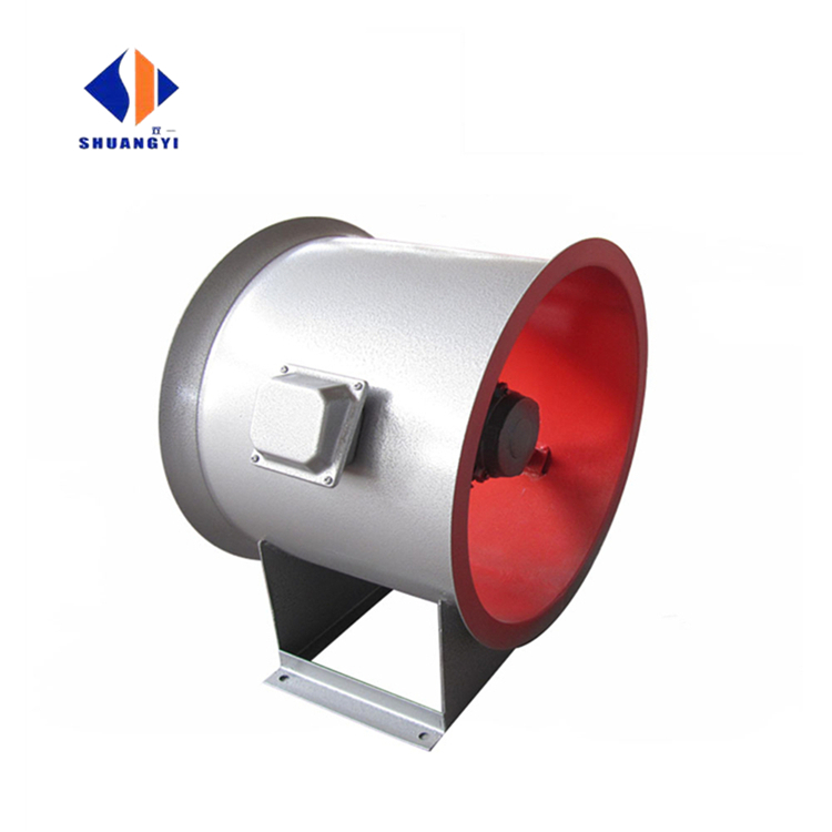 Powerful Tunnel FRP Axial Flow Exhaust Fans with External Motor Voltage 22-460V Flow m3/h 3584-113897