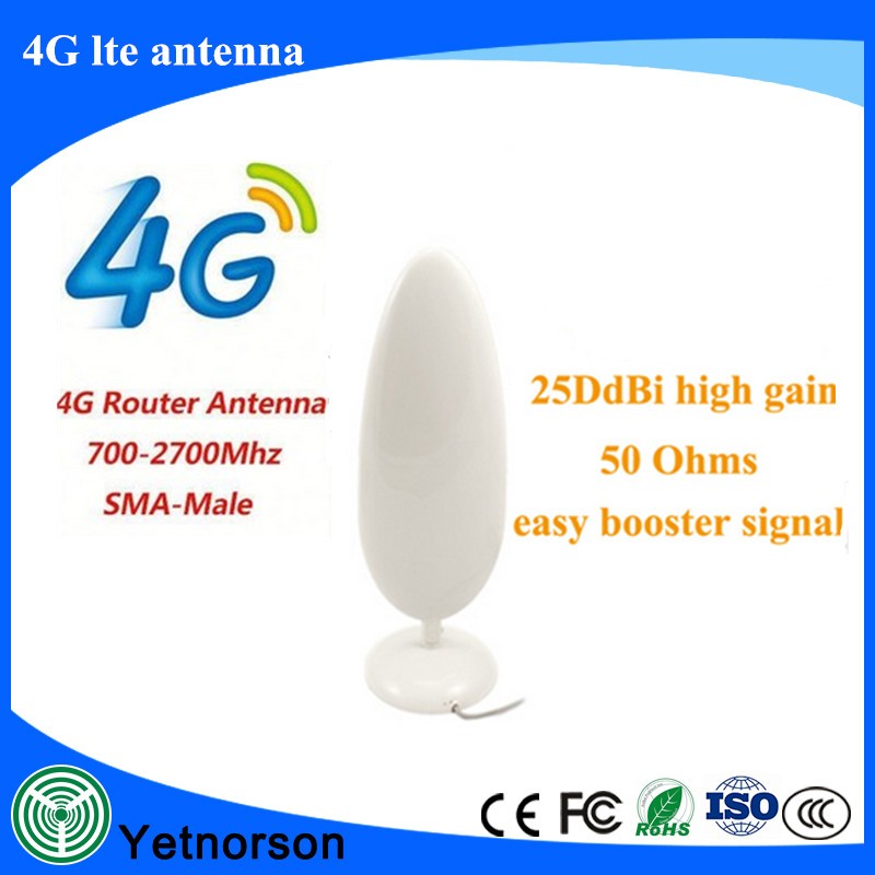 Dual Band MIMO Sector 4G LTE Panel Base Station Antenna 3 Meter Cable Length 88 dBi Gain