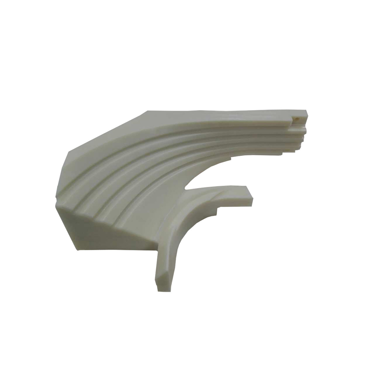 Peek PP PU Cnc Machined Parts , Custom Cnc Milling Micro Machining