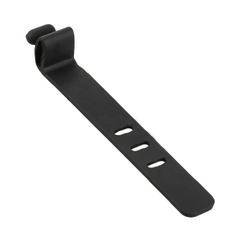 1.5mm-2.0mm Oval Silicone Self Gripping Cable Ties 6.5cm 7.4cm