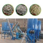 100-1200kg/H Animal Feed Pellet Machine Farm Flat Die Pellet Mill Dog Food