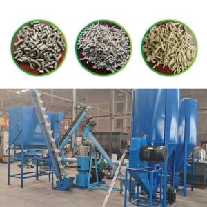 China 100-1200kg/H Animal Feed Pellet Machine Farm Flat Die Pellet Mill Dog Food wholesale