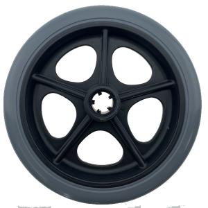 China PVC TPR 175mm Wheelchair Caster Wheels Hand Trolley Wheel OEM Acceptable wholesale