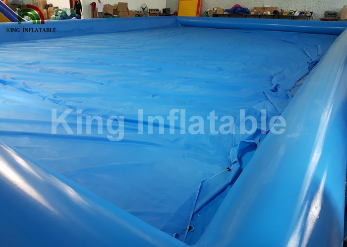 Giant Rectangular 20 X 15m Inflatable Swimming Pools Durable And Airtight