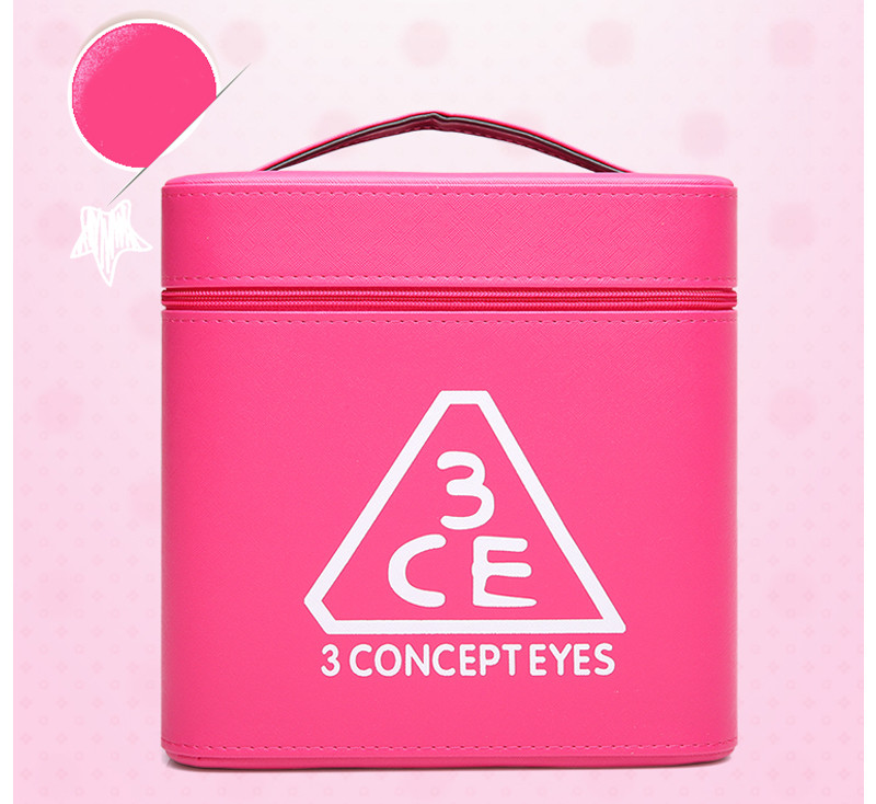 Zipper PU Makeup Bag Case
