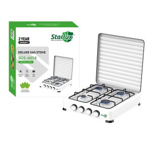 Heavy Duty 4 Burner Commercial Stove Outdoor Hotel Use Portable Easy To Clean