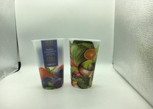 China china manufacturer custom high quality iml plastic cup/cup label wholesale