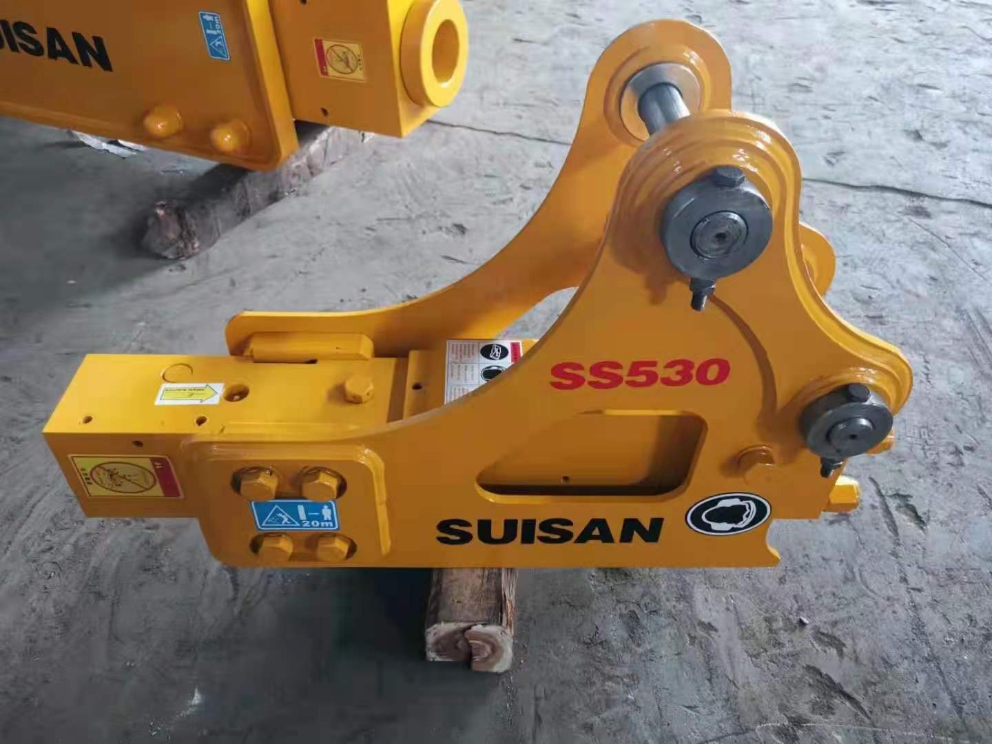 Silenced Excavator Hydraulic Breaker Hammer Rock Breaker With 68mm Chisel
