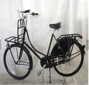 China 28&quot; 3 Speed Ladies Dutch Bike Black Color Classic Women Holland Bicycle Oma Lady Bikes wholesale