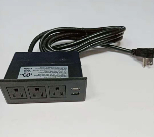 Multimedia Conference Table Socket Pop - Up Multi - Function Cable Box