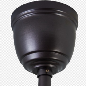 52 Inch High Airflow Quiet Ceiling Fan 5 ABS Blades For Office