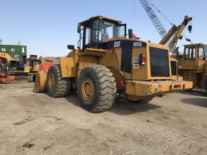 China A/C Cabin Used Compact Wheel Loaders / Loader 980G CAT 3406DITA Engine wholesale